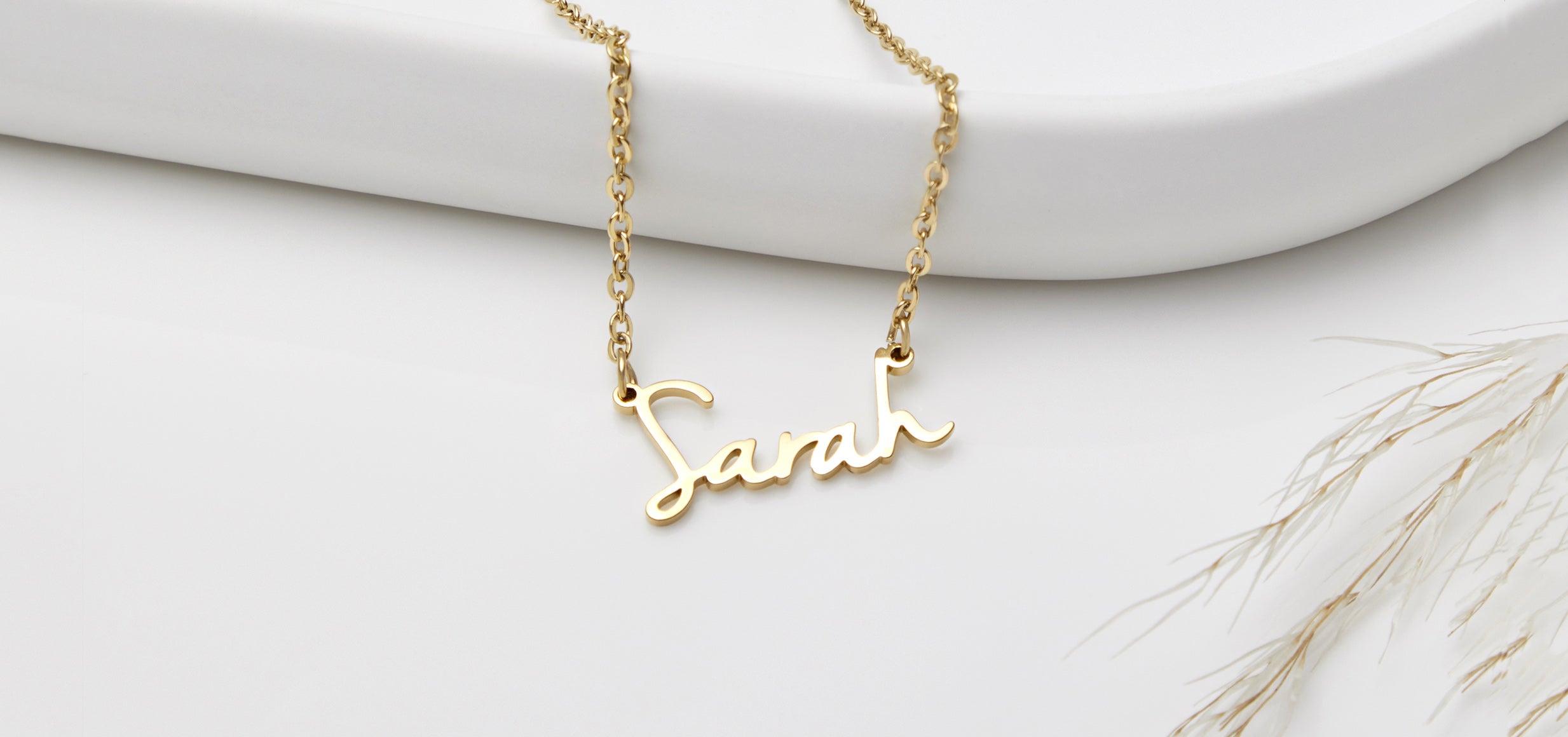 Pompotops Personalized Initial Necklaces Forever Linked Together