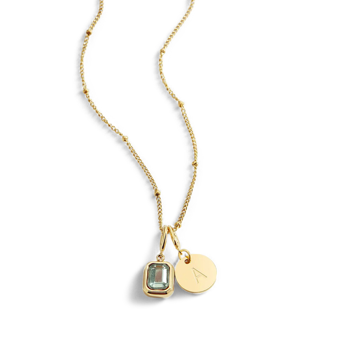 18k Gold Plated / June Alexandrite