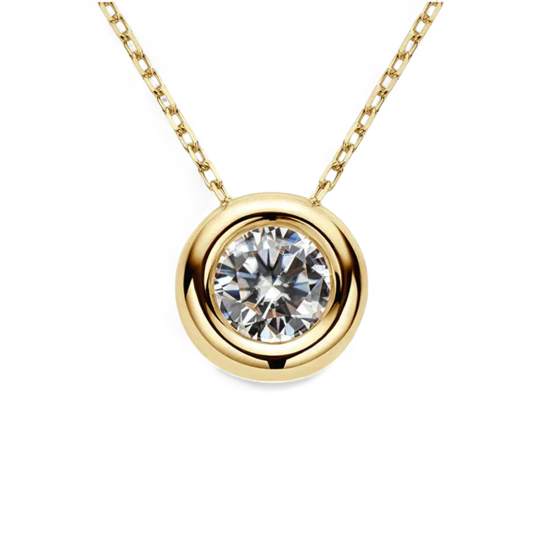 Bubble Solitaire Necklace