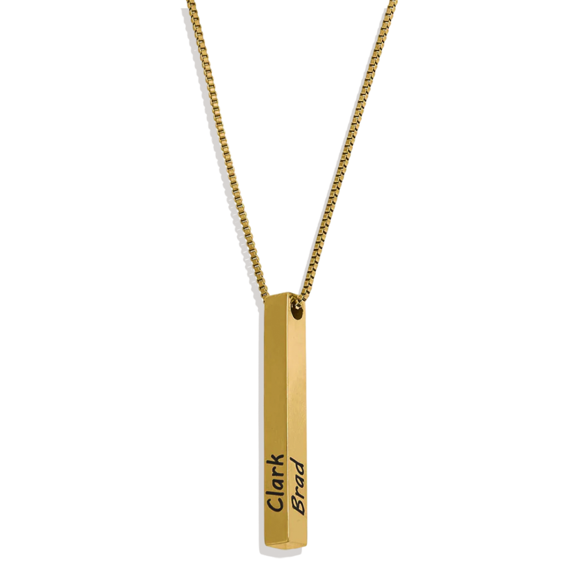 Pillar bar necklace deals