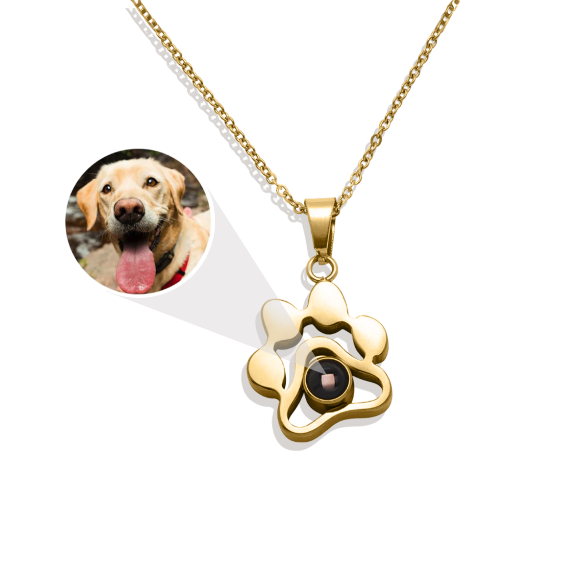 Dog picture pendant hot sale