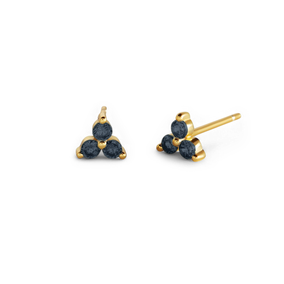 18k Gold Over Sterling Silver / December Tanzanite