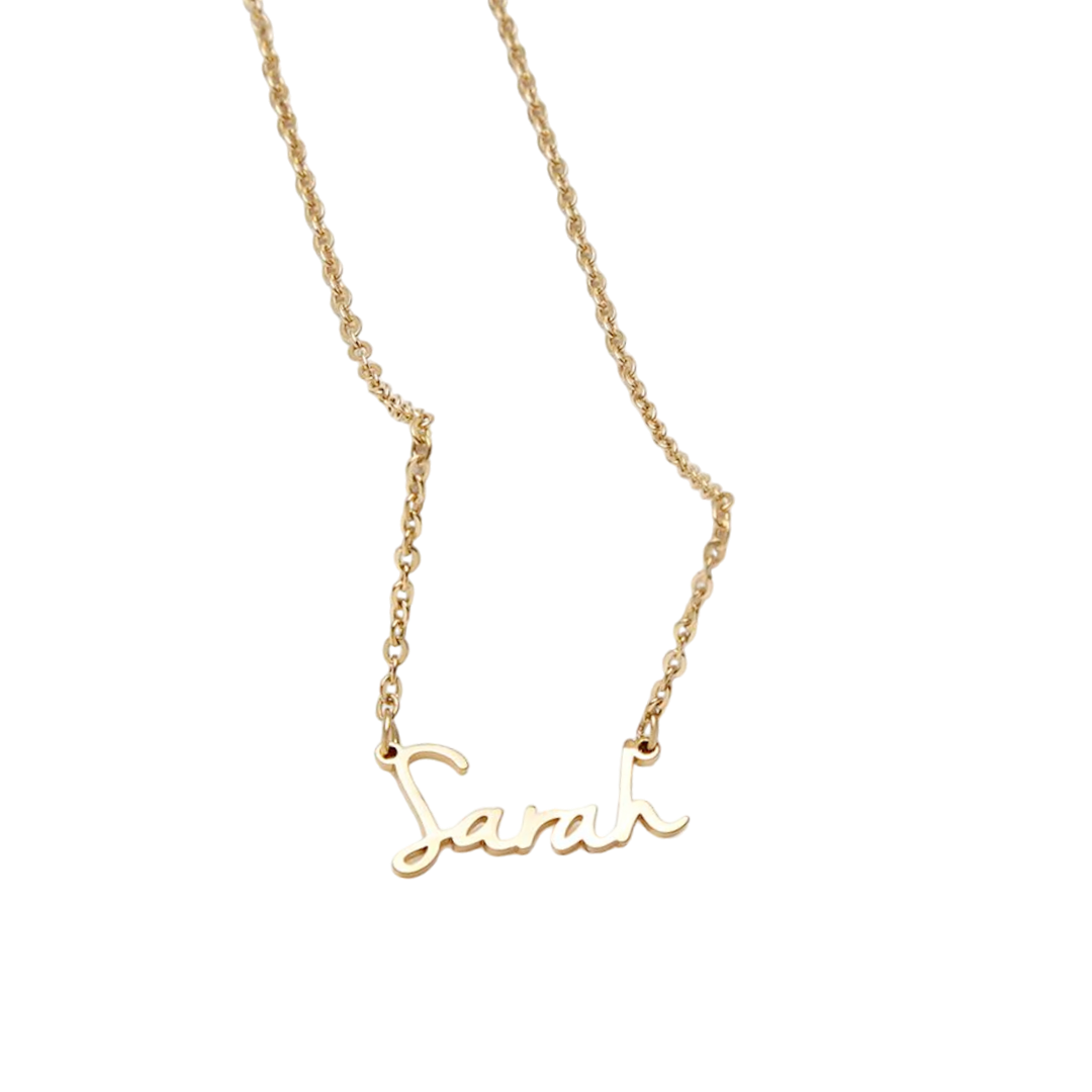 Fairy Kids Name Necklace Mint & Lily