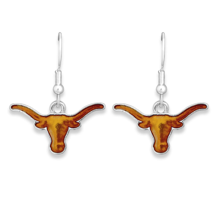 Texas Longhorns Dangle Earrings Mint & Lily