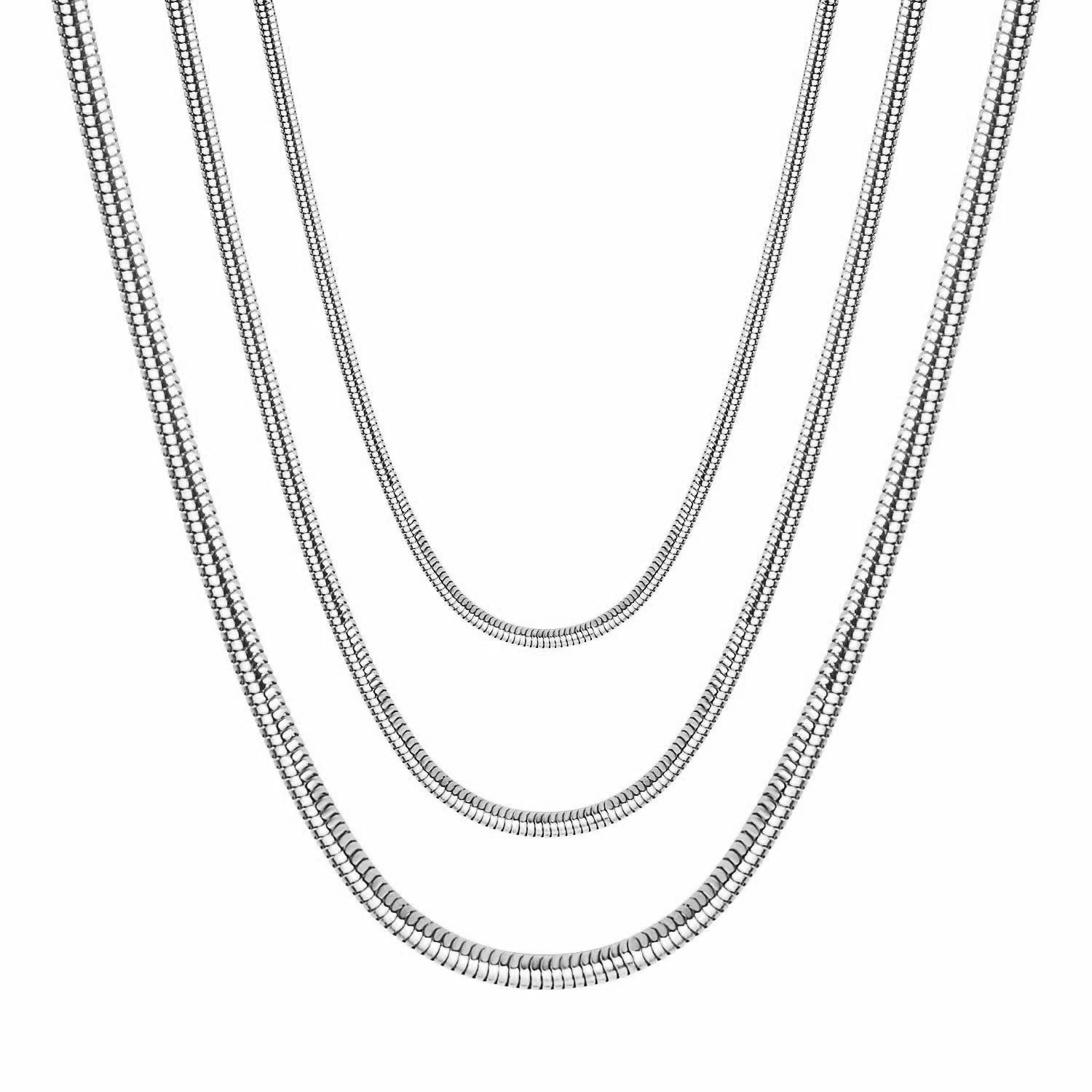 Snake Chain Necklace – Mint & Lily