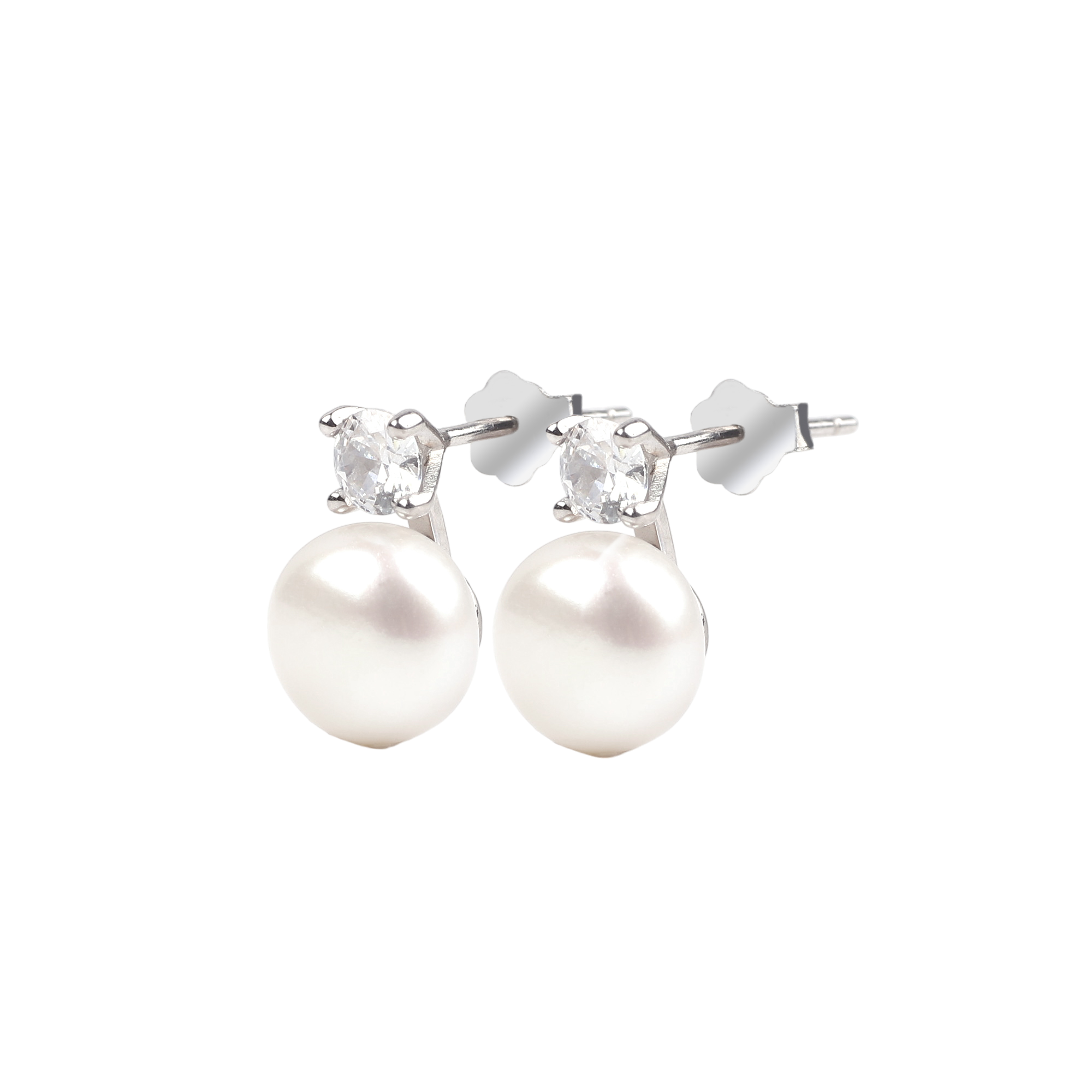 Pearl Stud Earrings – Mint & Lily