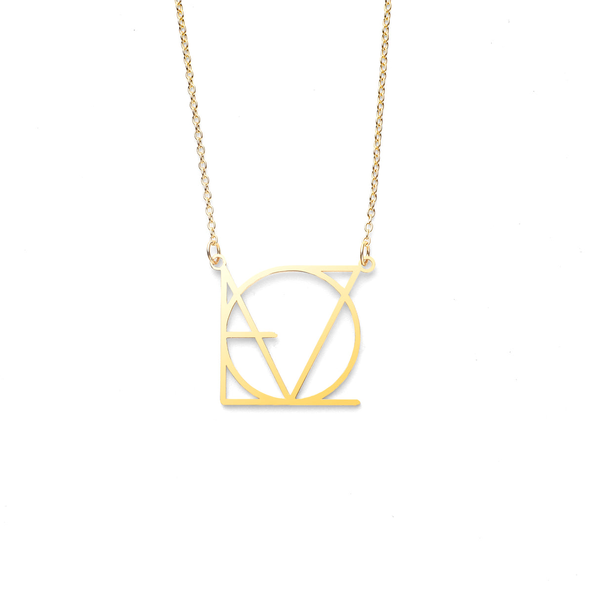 LOVE Minimalist Monogram Necklace