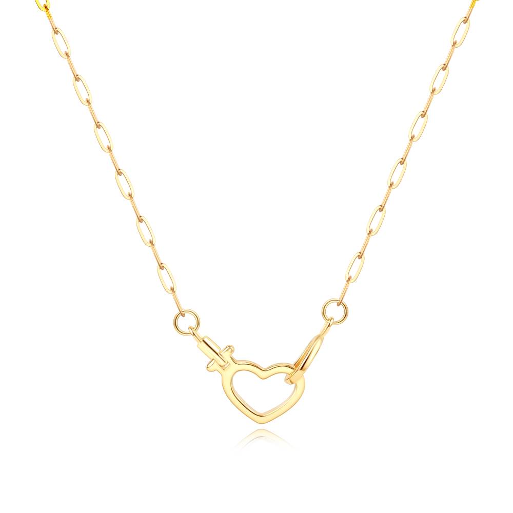 Interlocking Heart Necklace - Default Title