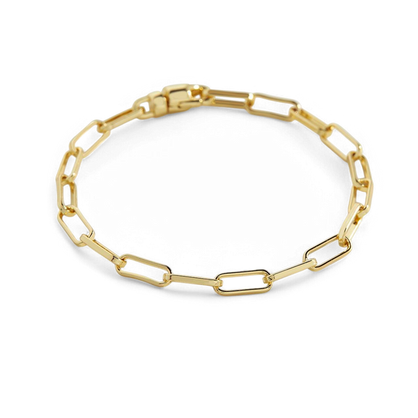Open Link Paperclip Chain Bracelet – Mint & Lily
