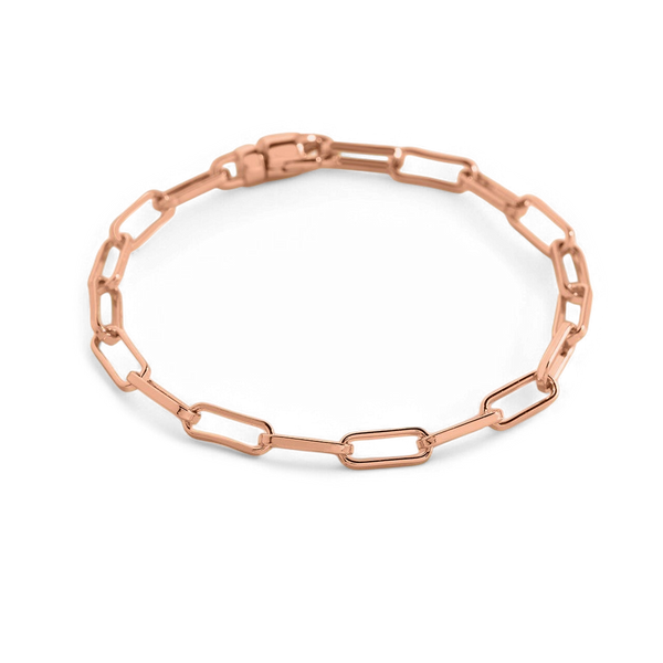 Open Link Paperclip Chain Bracelet – Mint & Lily