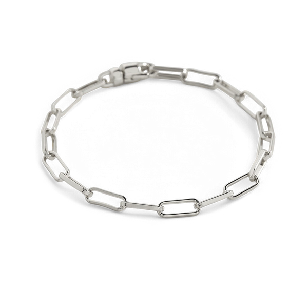 Open Link Paperclip Chain Bracelet – Mint & Lily