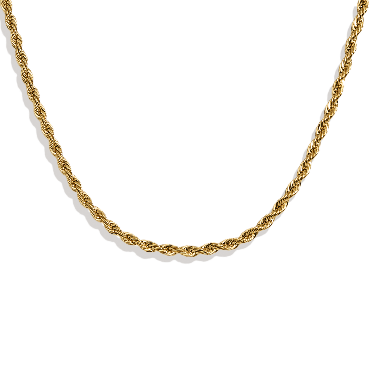 2mm Rope Chain Necklace – Mint & Lily