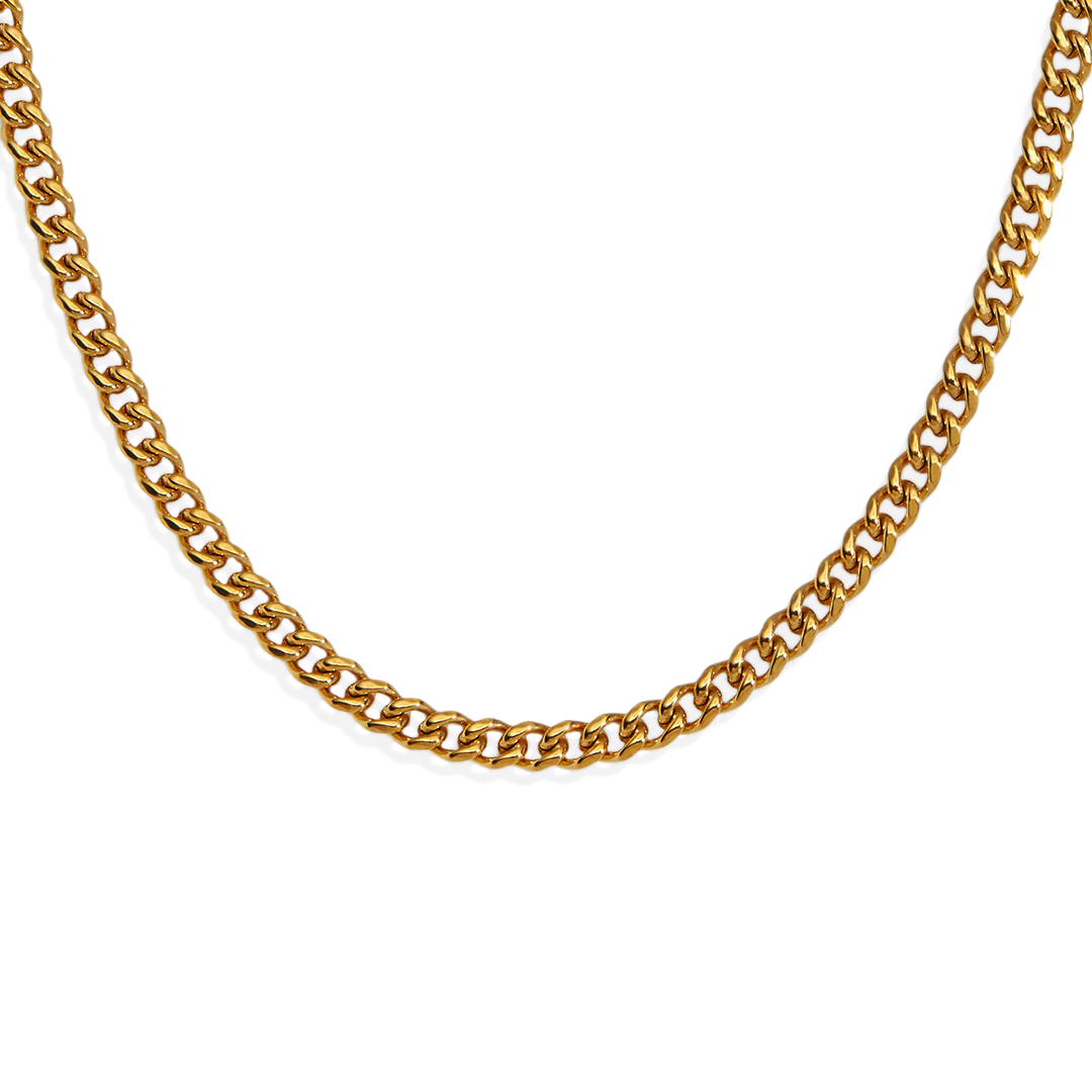 3mm Cuban Chain Necklace