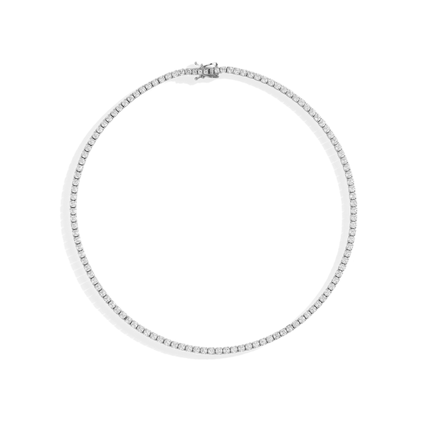 3mm Tennis Necklace – Mint & Lily