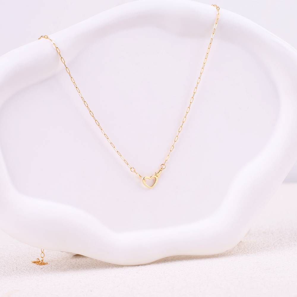 Interlocking Heart Necklace - Default Title