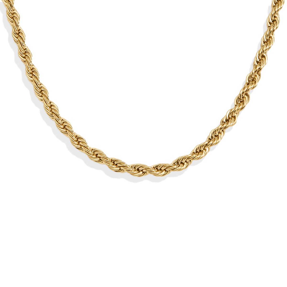 4mm Rope Chain Necklace