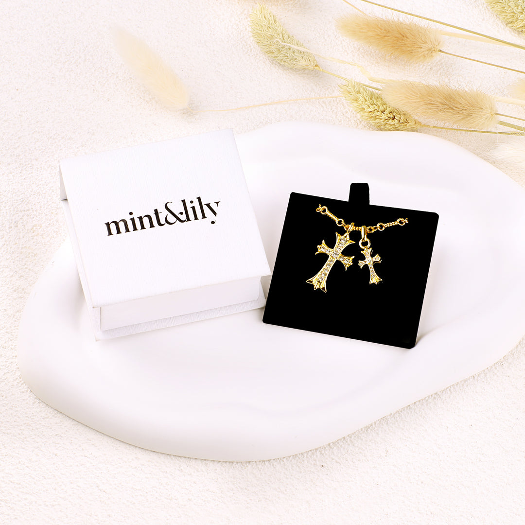 Mint Cross Necklace main image 1
