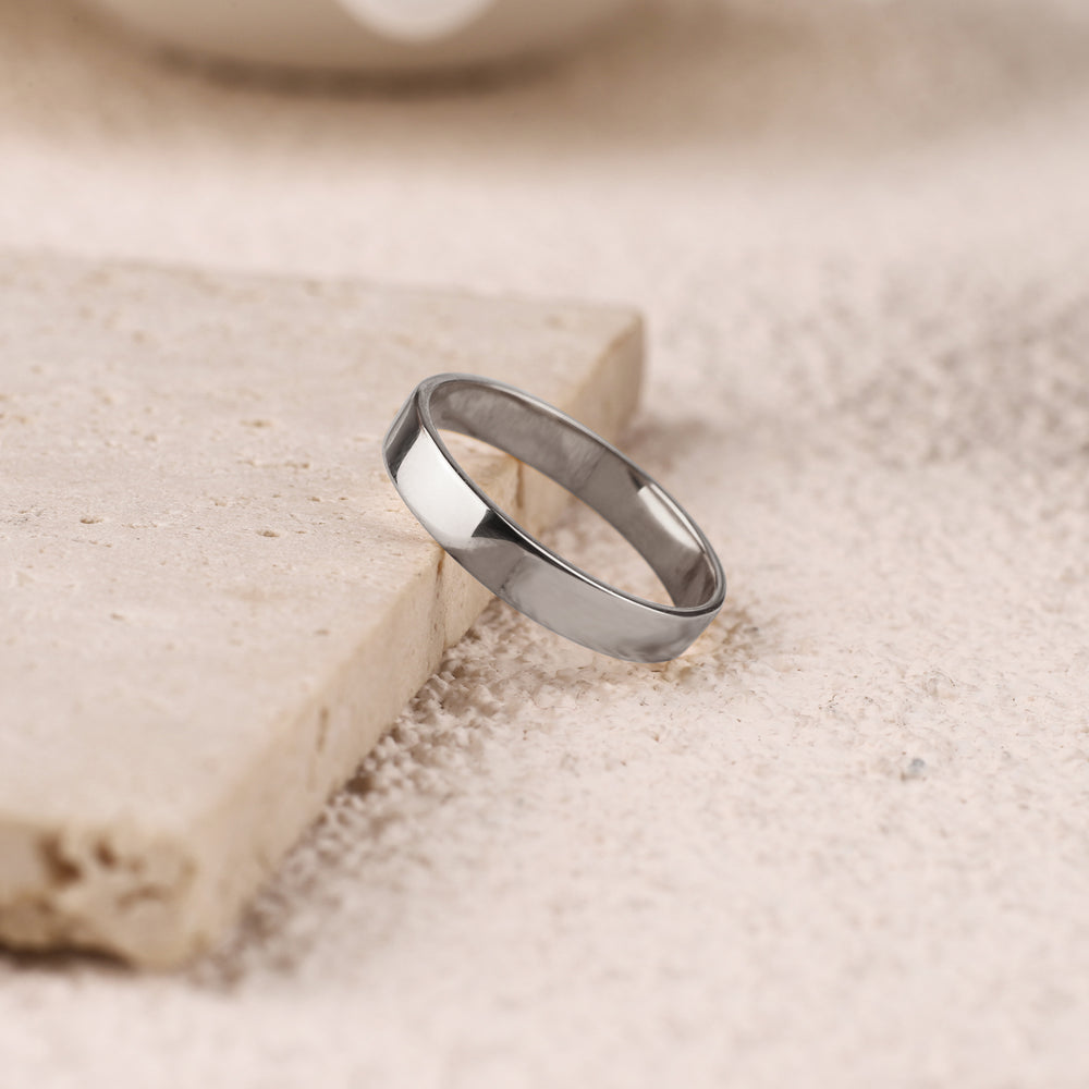 The Timeless Band Ring - 925 Sterling Silver / 5