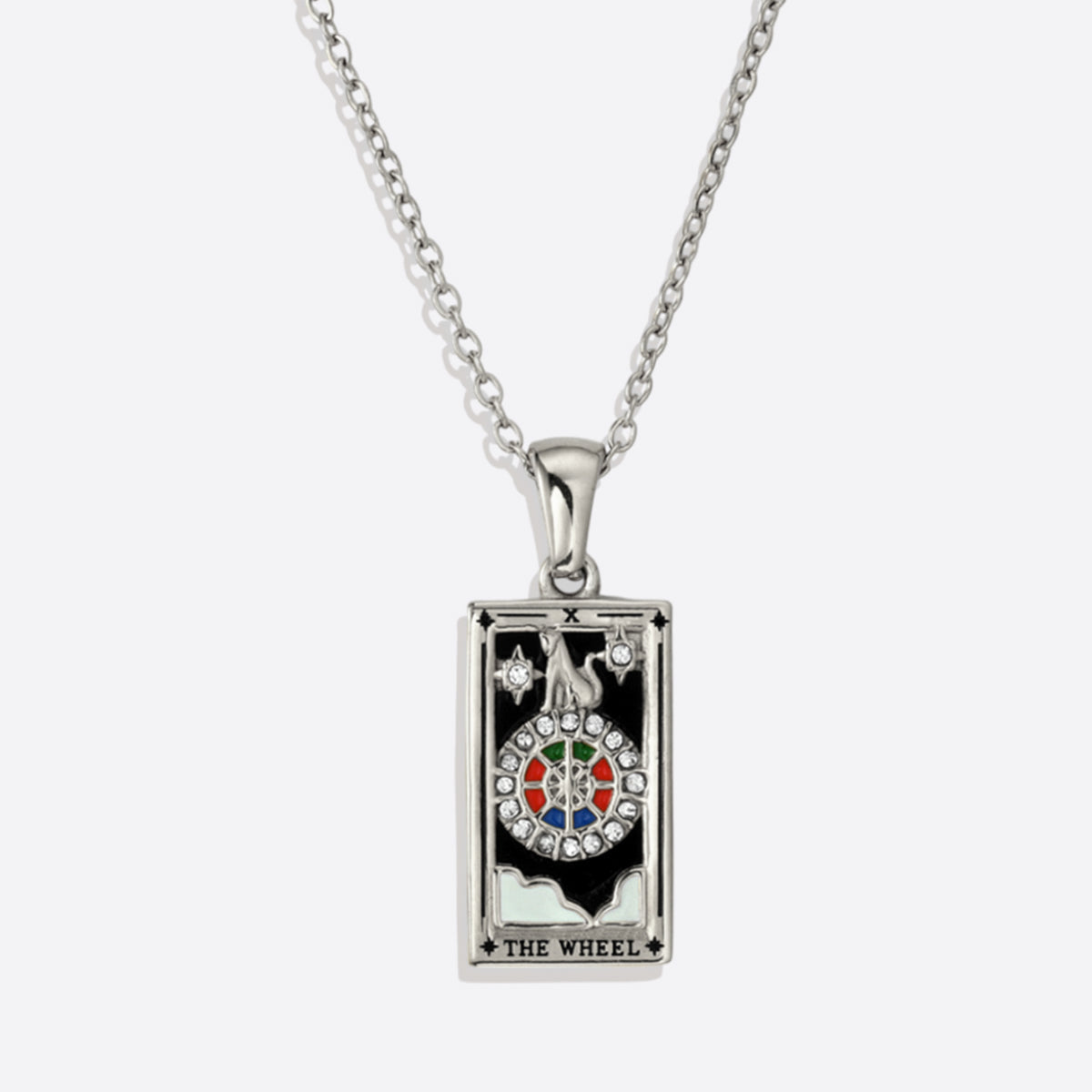 The Wheel Tarot Necklace – Mint & Lily