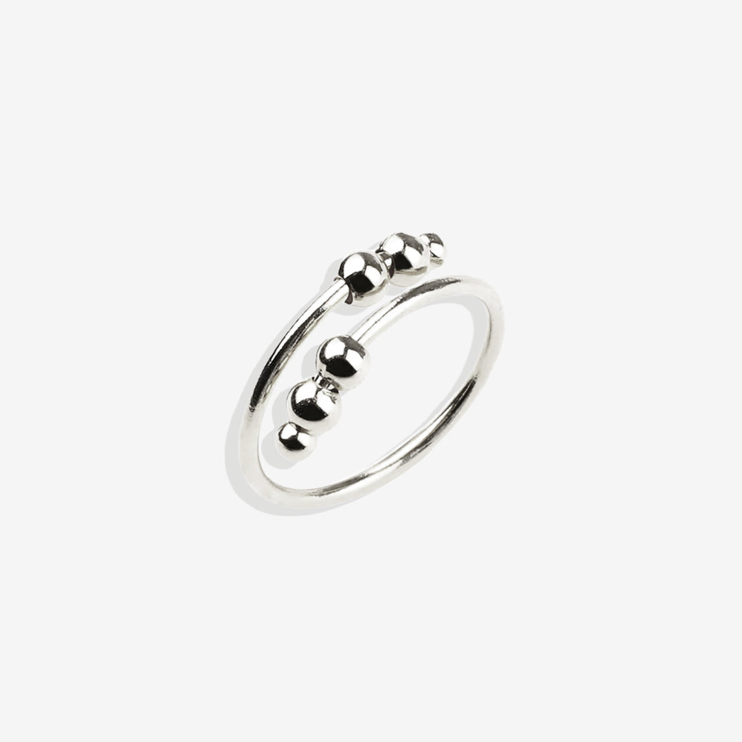 Adjustable Beaded Fidget Ring – Mint & Lily