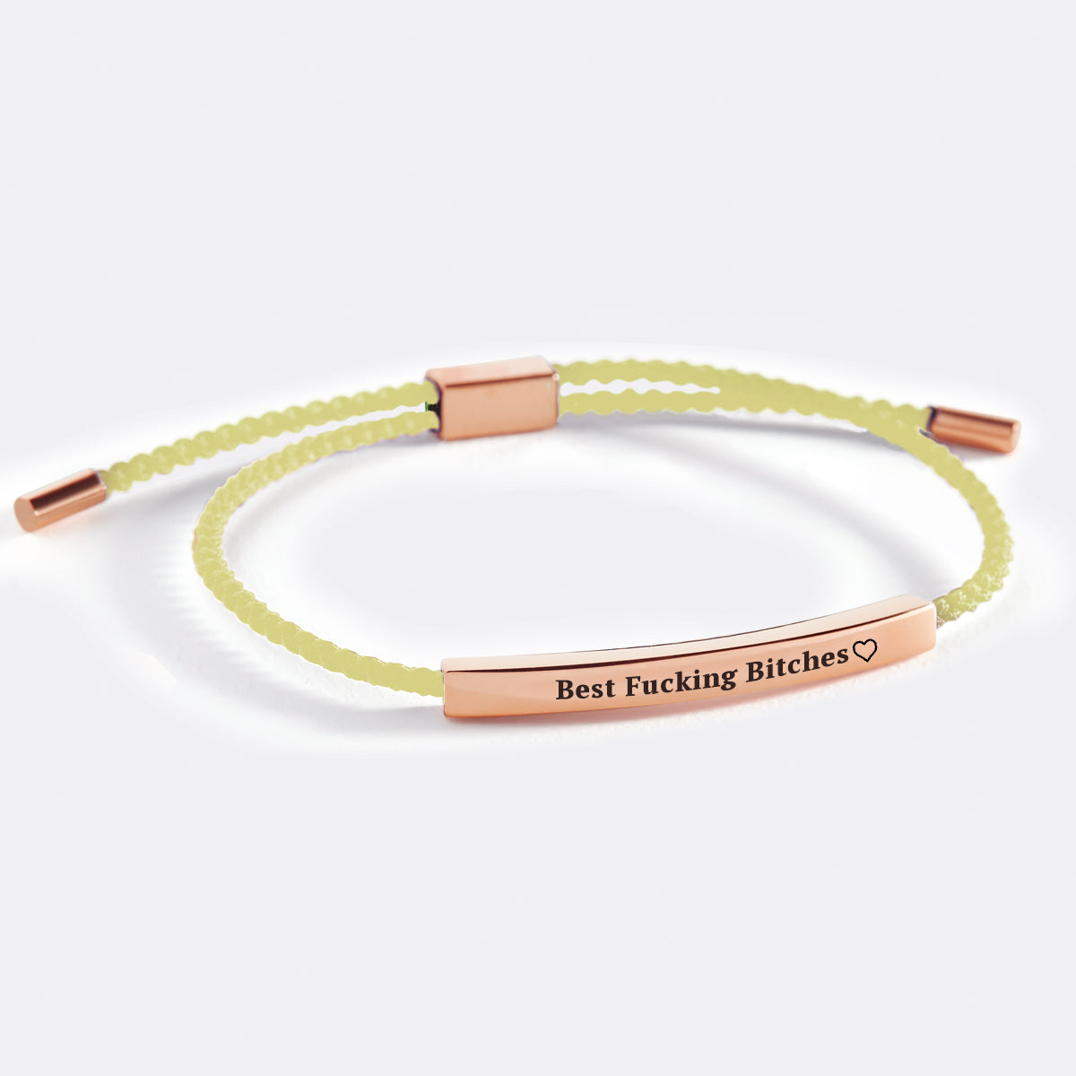 Best Fucking Bitches Inspire Bracelet – Mint & Lily