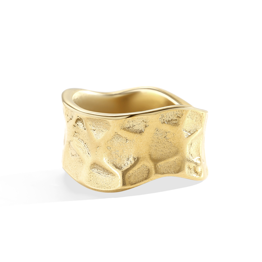 Chunky Textured Ring