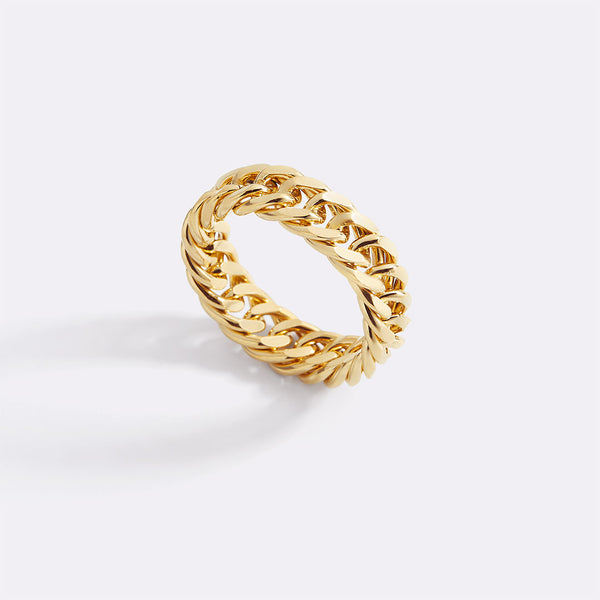 Curb Chain Ring – Mint & Lily
