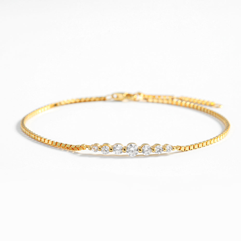 Classic Arc Bracelet - Gold / 7.5"