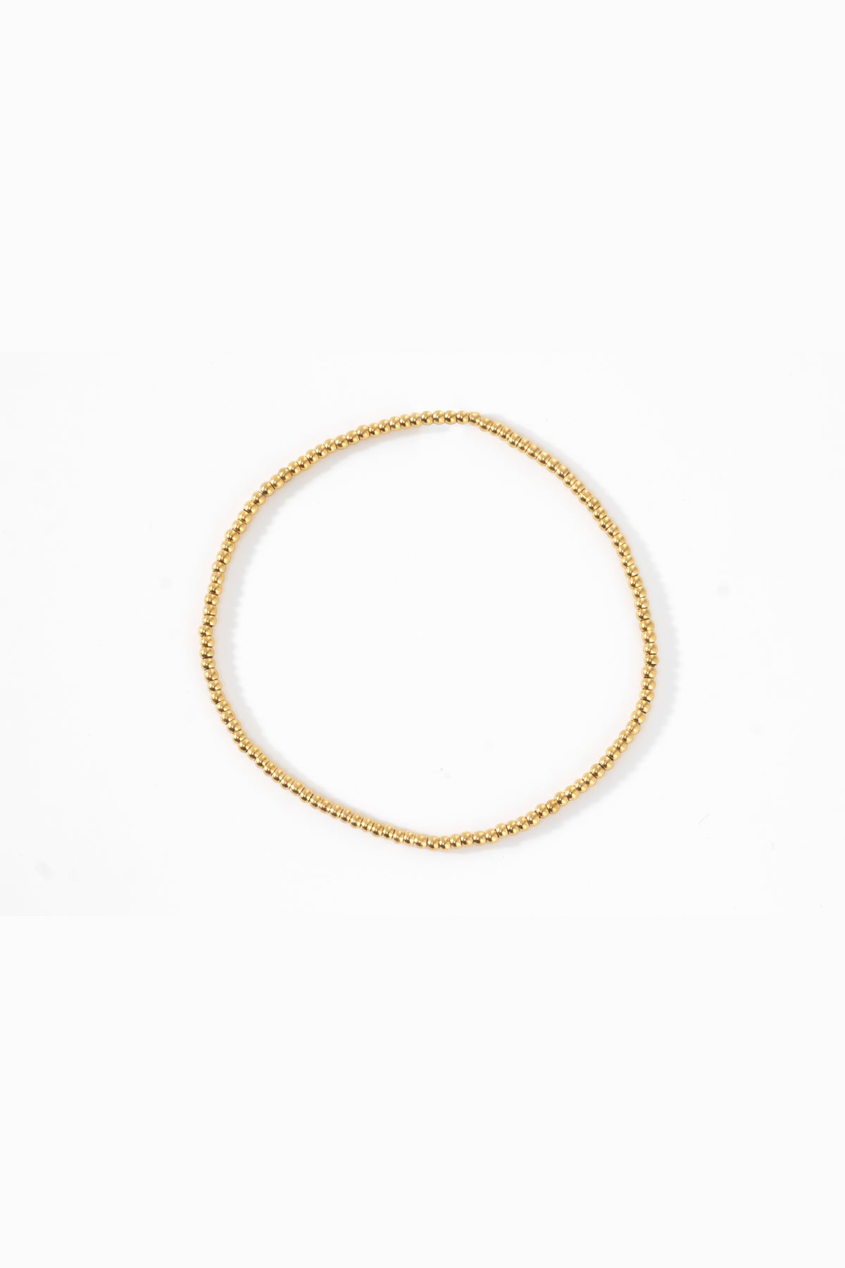 Dainty Gold Beaded Bracelet