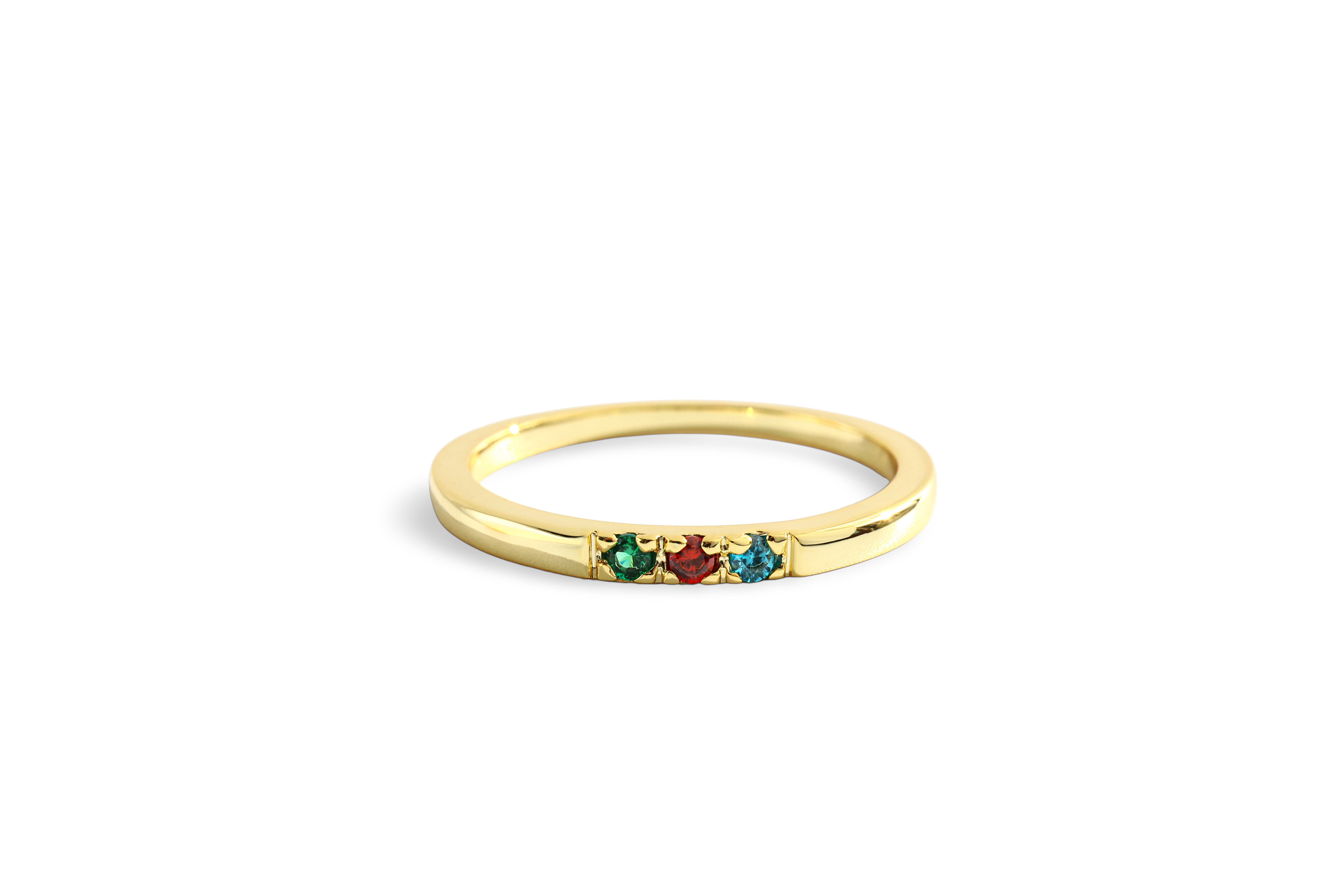 Dainty Stackable Birthstone Ring