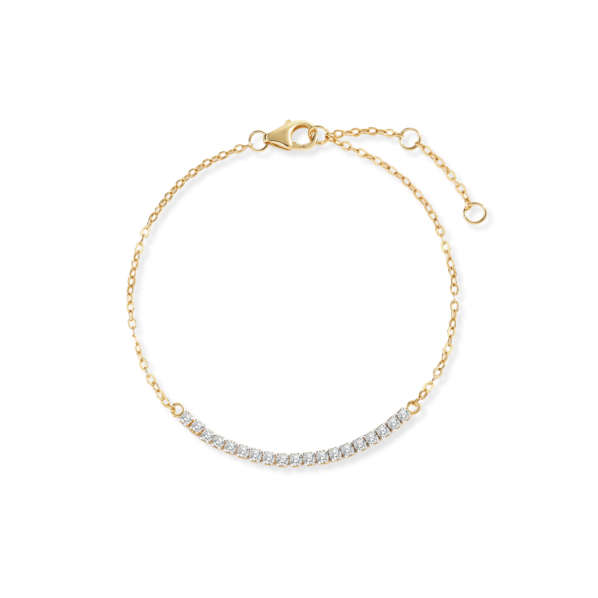 Diamond Bar Bracelet