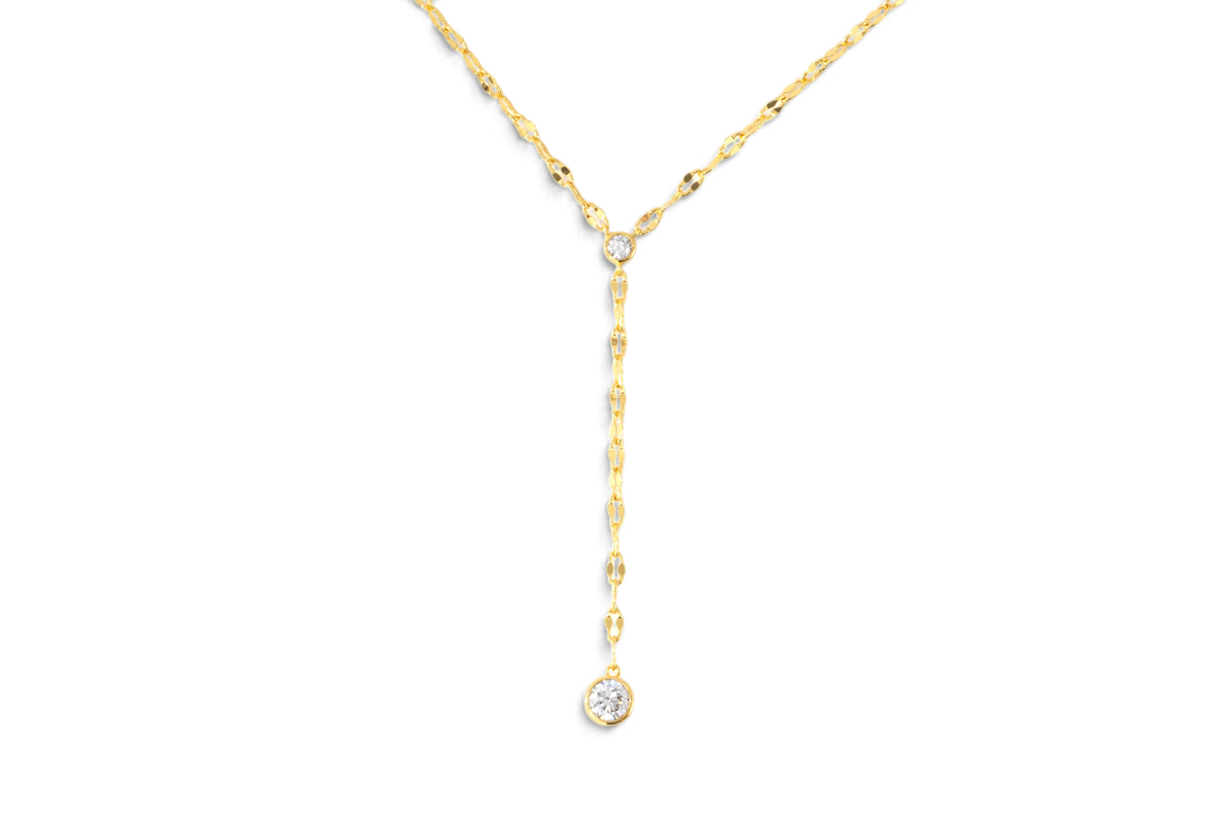 Falling Star Lariat Necklace