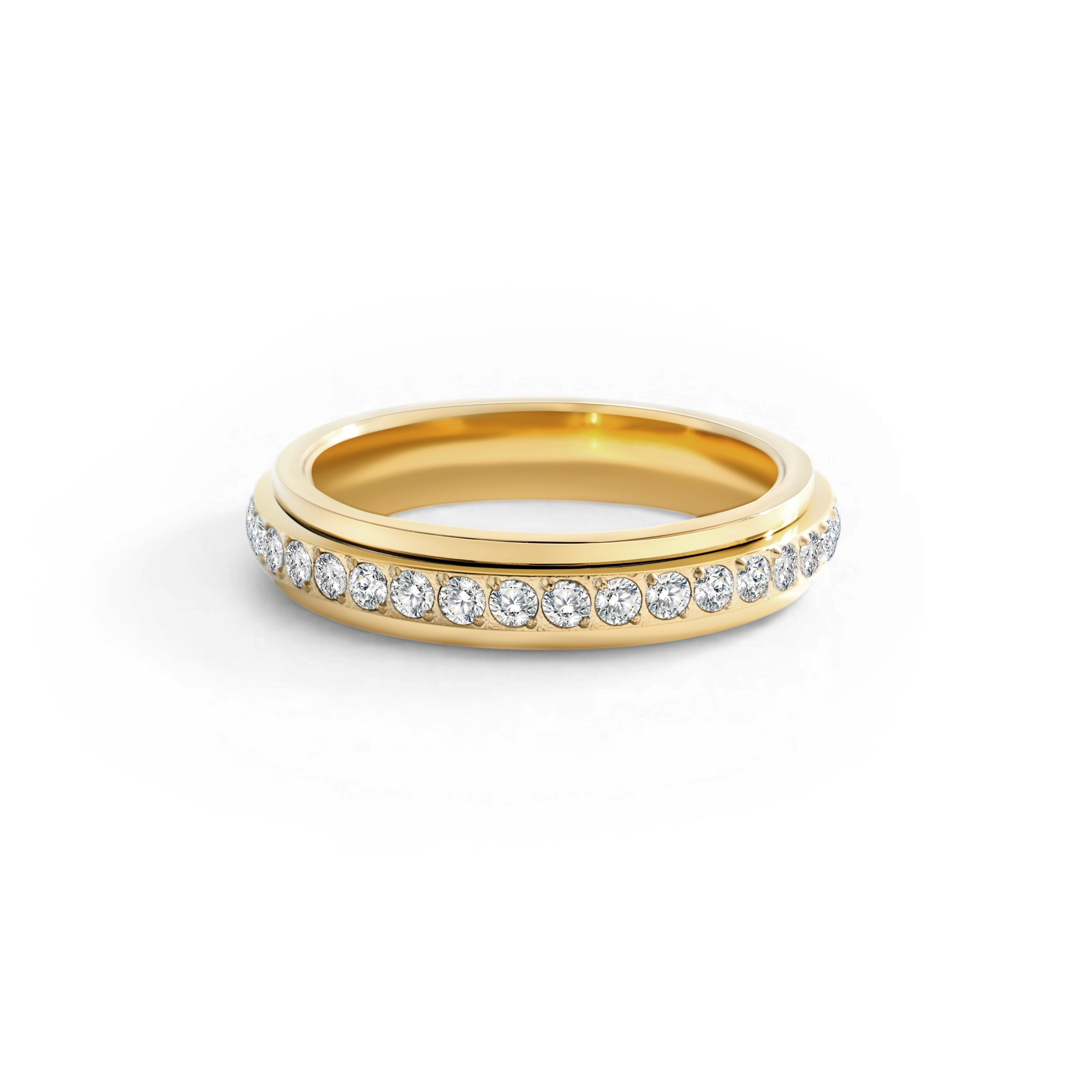 Spinning Fidget Eternity Ring