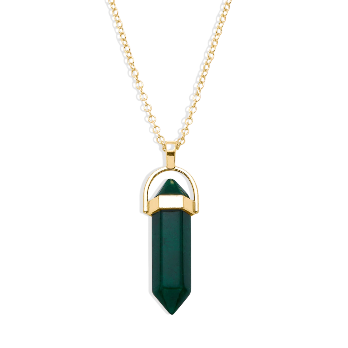Gemstone Point Necklace