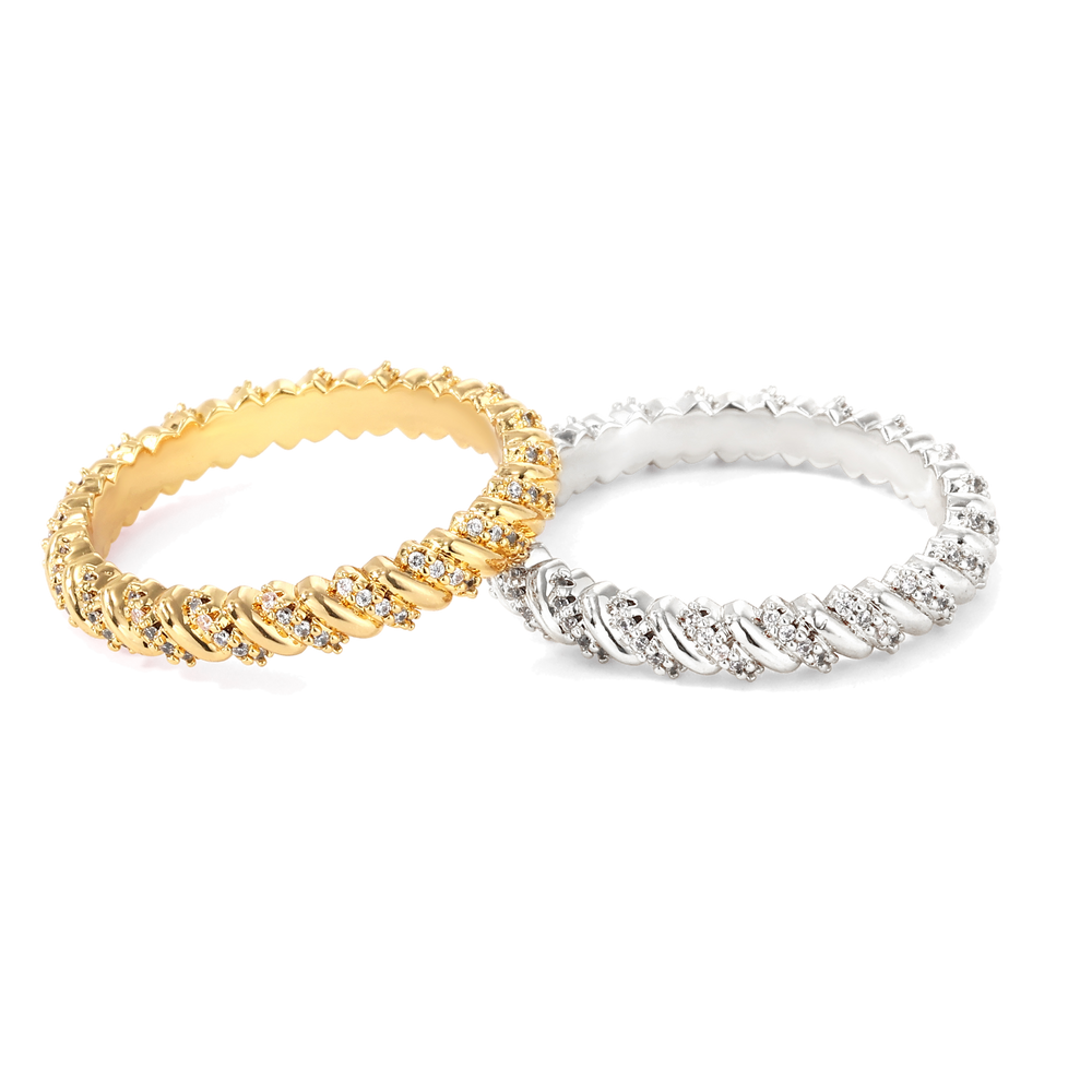 Golden Helix Ring - Gold / 5