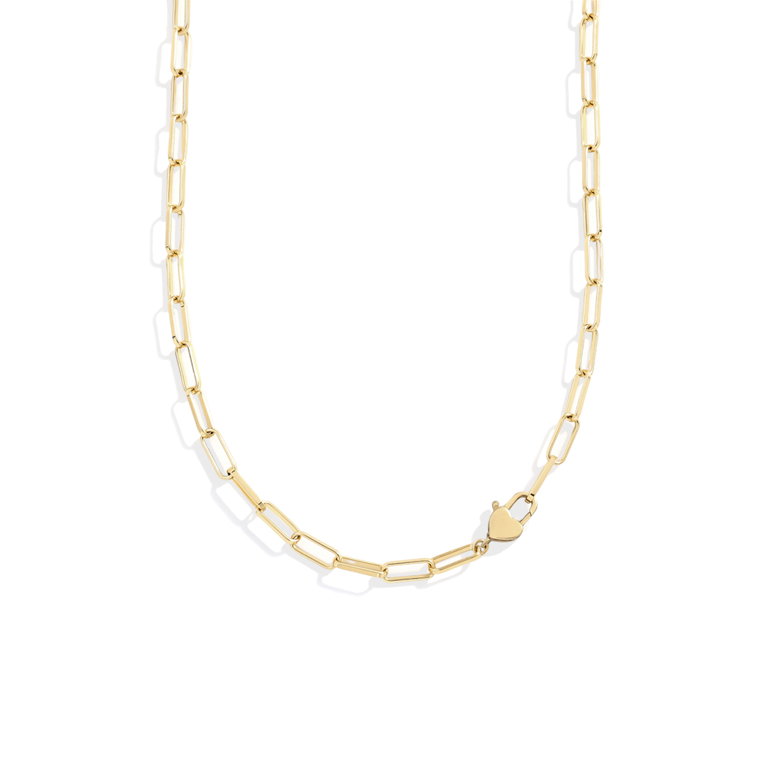 Heart Padlock Necklace