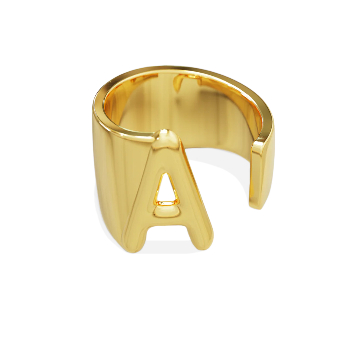 Initial Monogram Ring