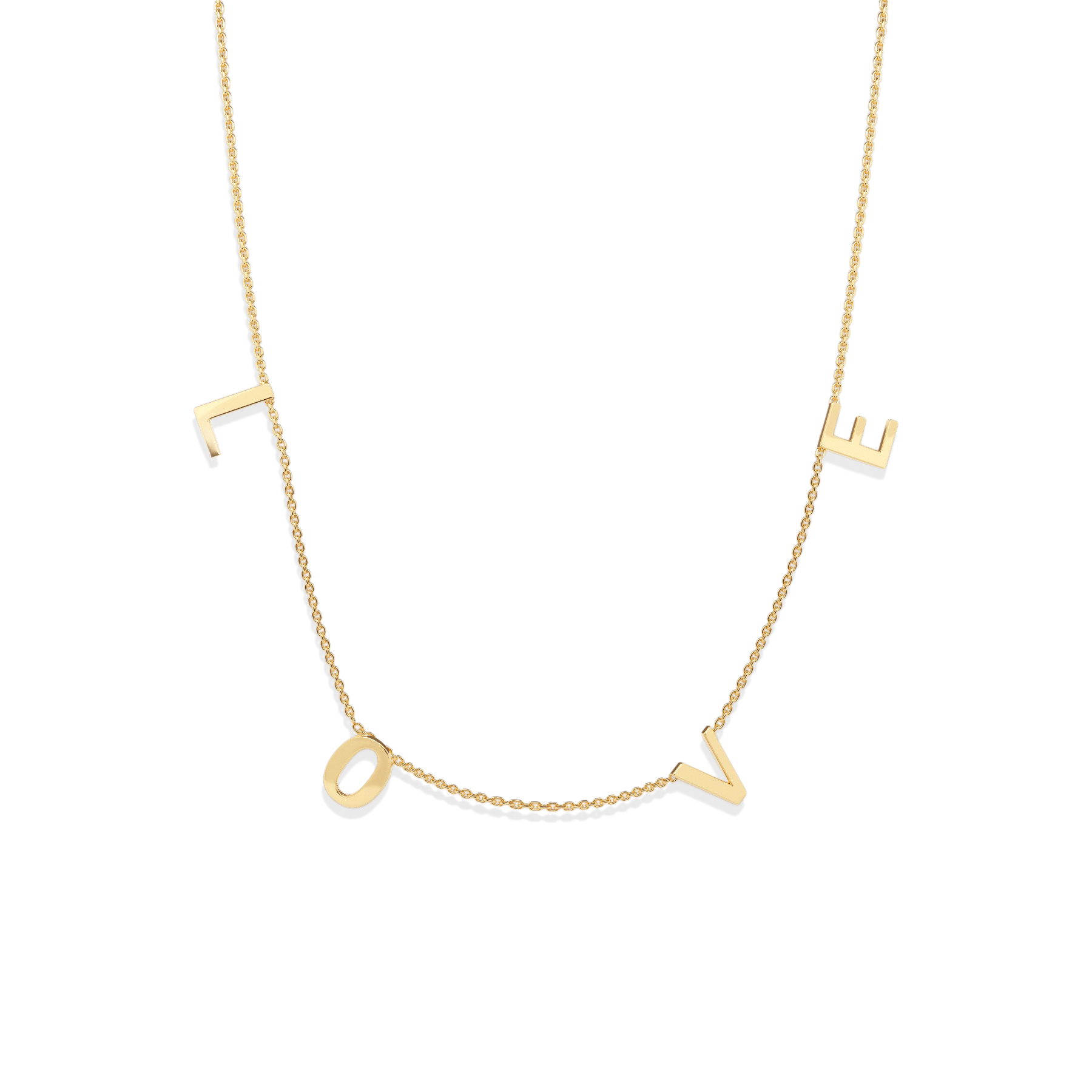 The LOVE Letter Necklace