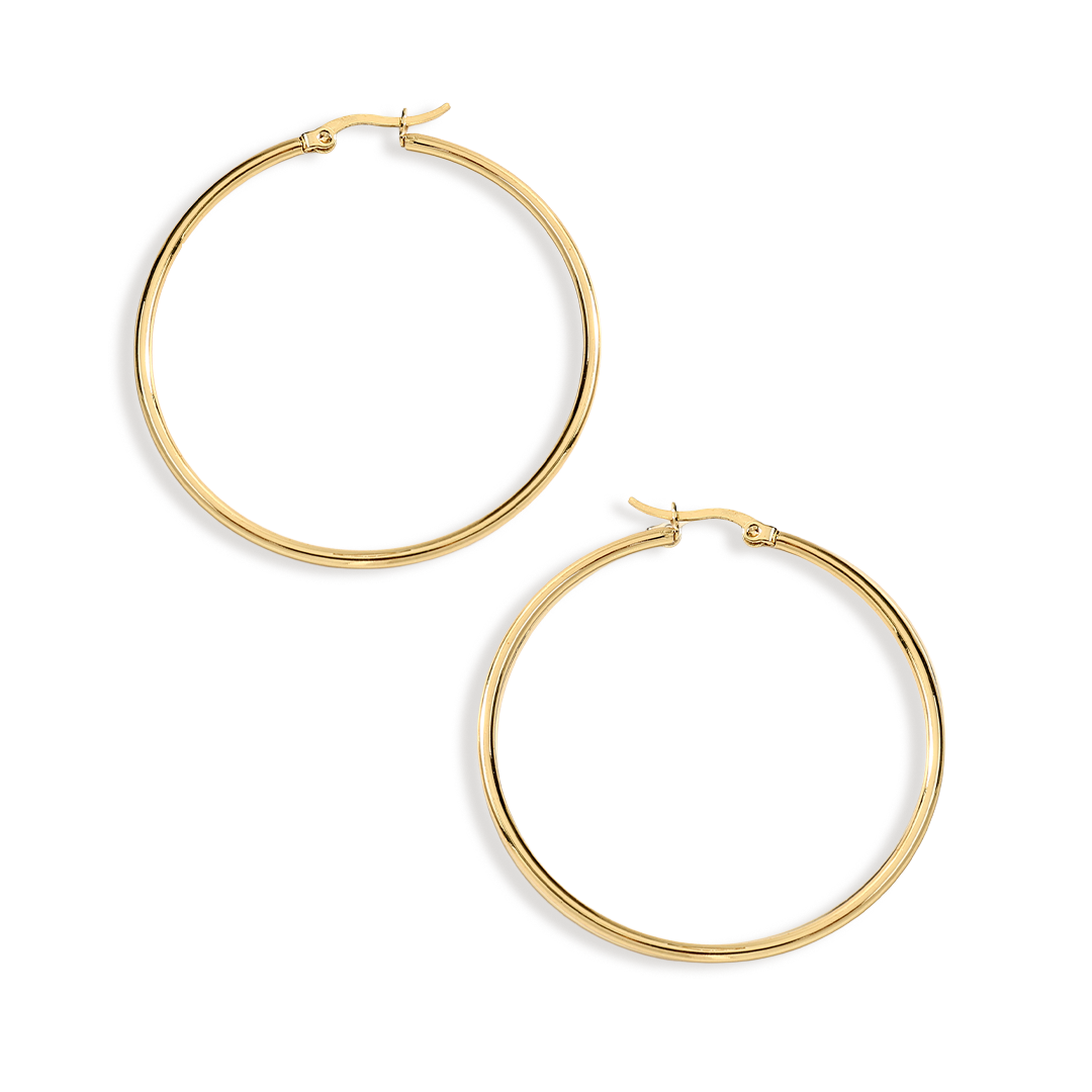 Lynette Large Hoop Earrings