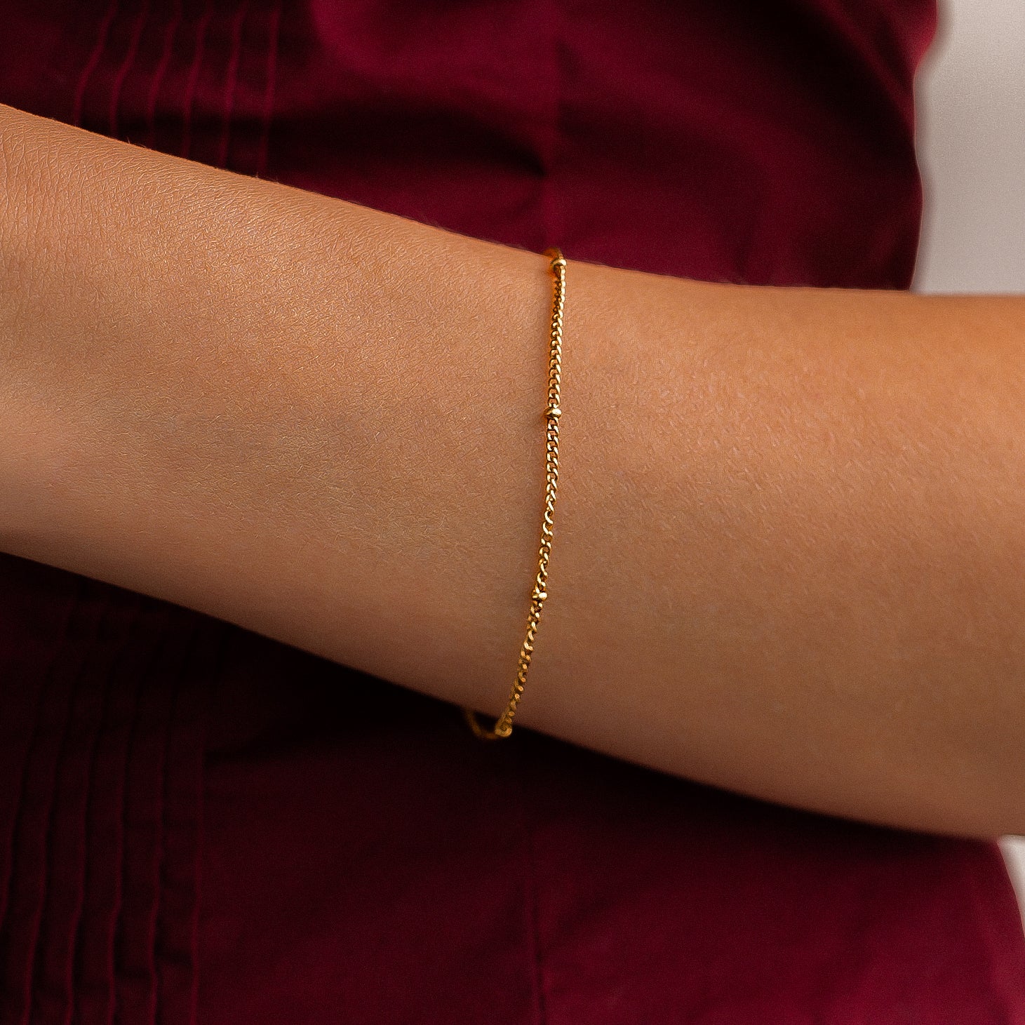 Satellite Chain Bracelet – Mint & Lily