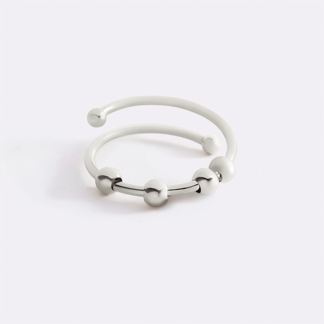 Adjustable Beaded Fidget Ring – Mint & Lily