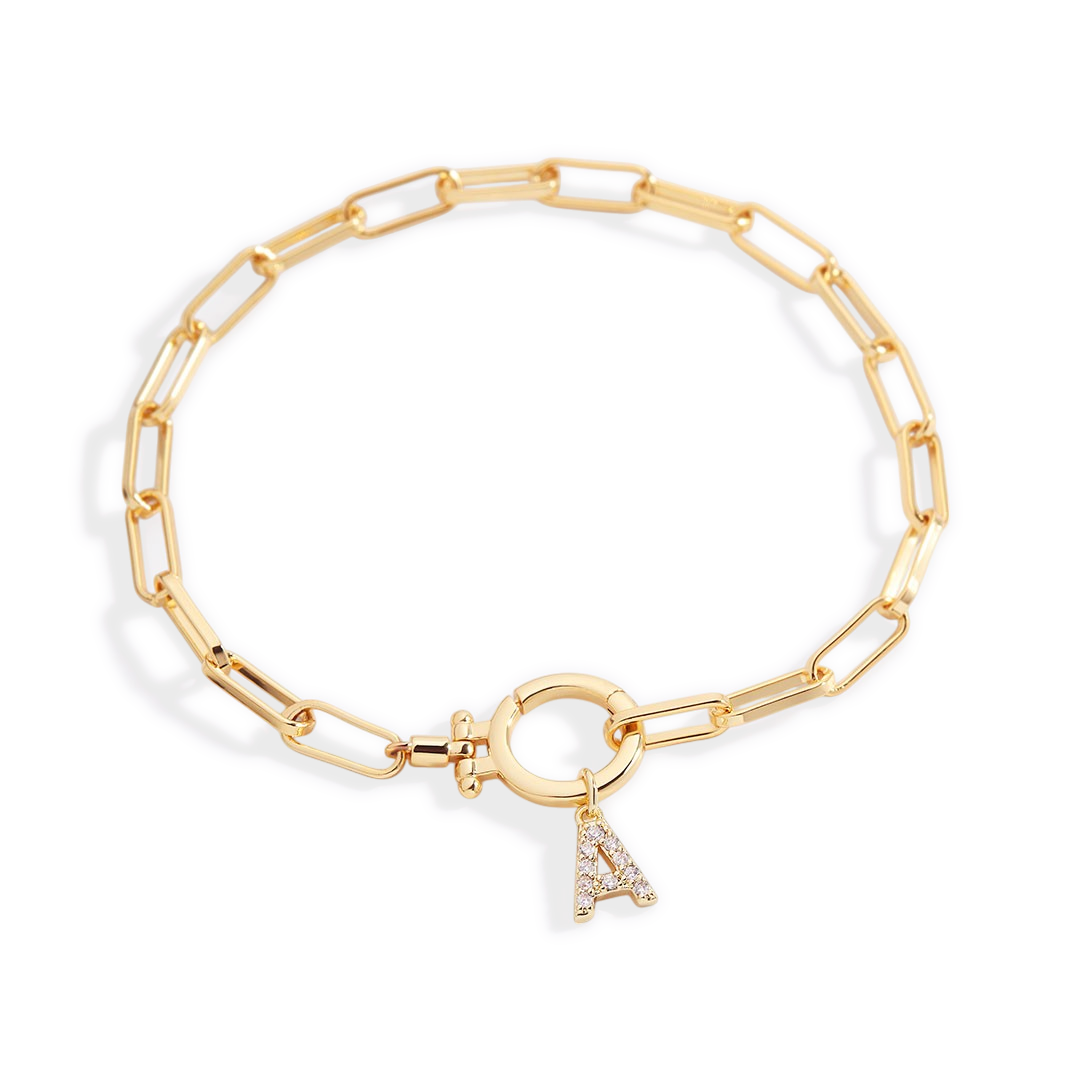 Initial Bracelets Mint Lily initial-bracelets-mint-lily