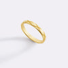 Classic Hatch Ring – Mint & Lily
