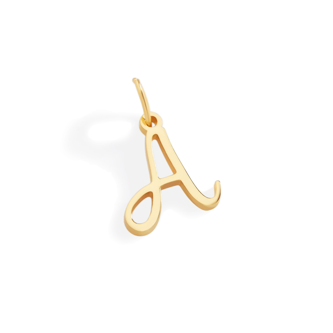 Cursive Initial Charm