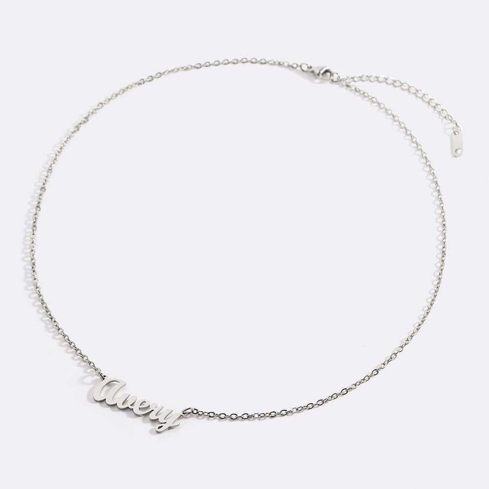 Personalized Name Necklace | Choose from 9 Styles - Silver / Arizona