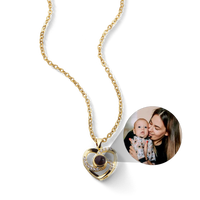 Petite Halo Photo Necklace
