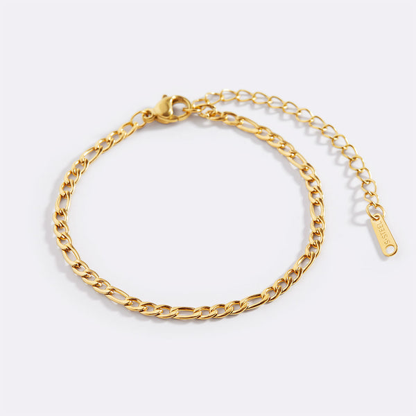 Essential Figaro Chain Bracelet – Mint & Lily