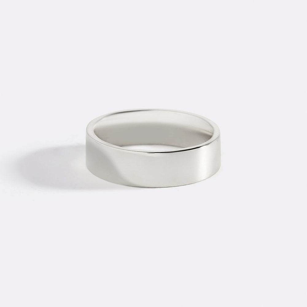 Gold Statement Stacking Ring - 925 Sterling Silver / 5