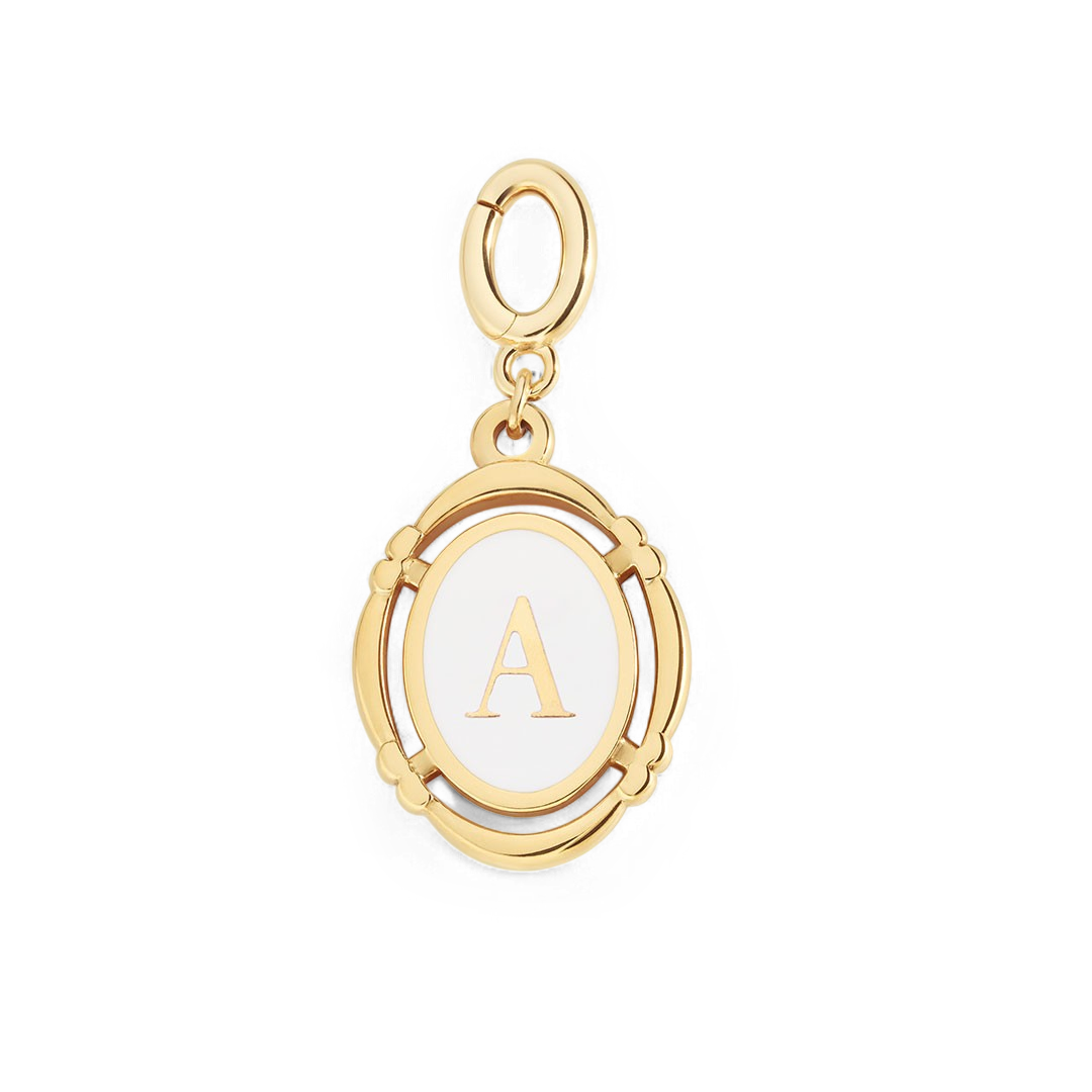 Vintage Initial Charm