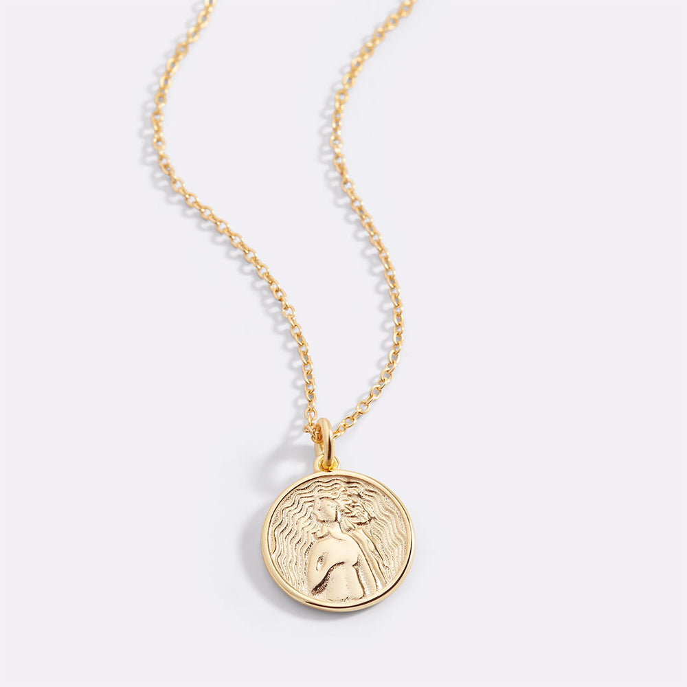 Greek Goddess Pendant Necklace - Aphrodite